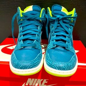 Wmns Nike Dunk Hi Skinny Print